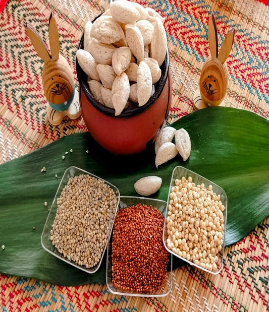 Mixed Millet Shells Tacos